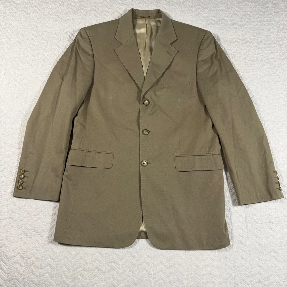 Smuggler Paris Mens Blazer EU50 US42 Made in France Loro Piana Cotton Sport Coat